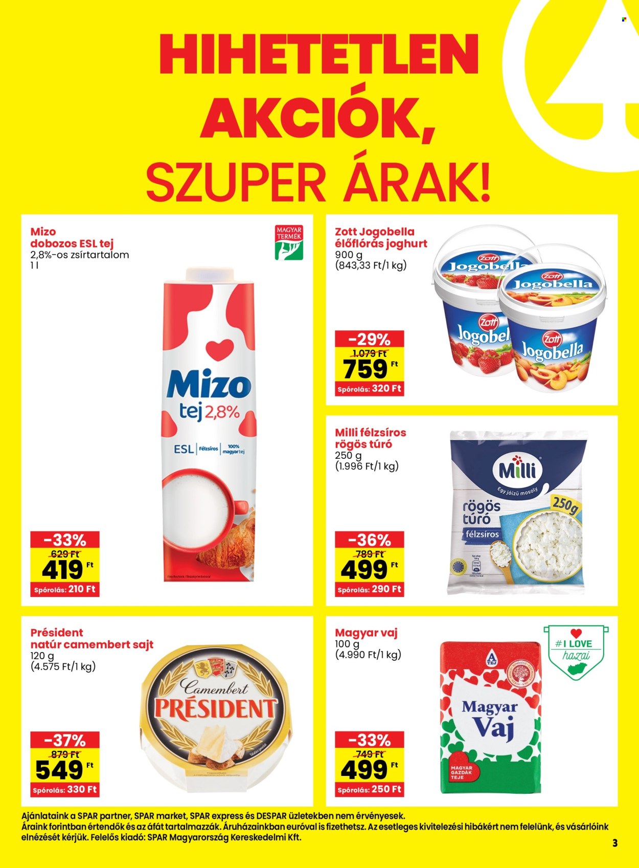 SPAR akciós újságok - 2024.07.25 - 2024.07.31. Oldal 3