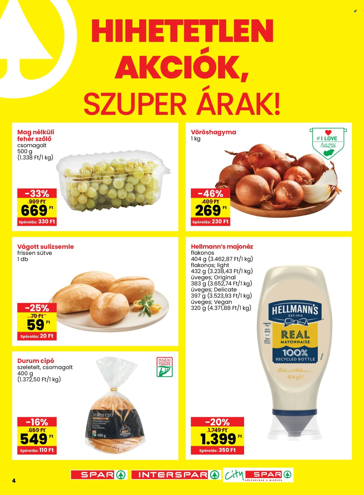 SPAR akciós újságok - 2024.07.25 - 2024.07.31. Oldal 4