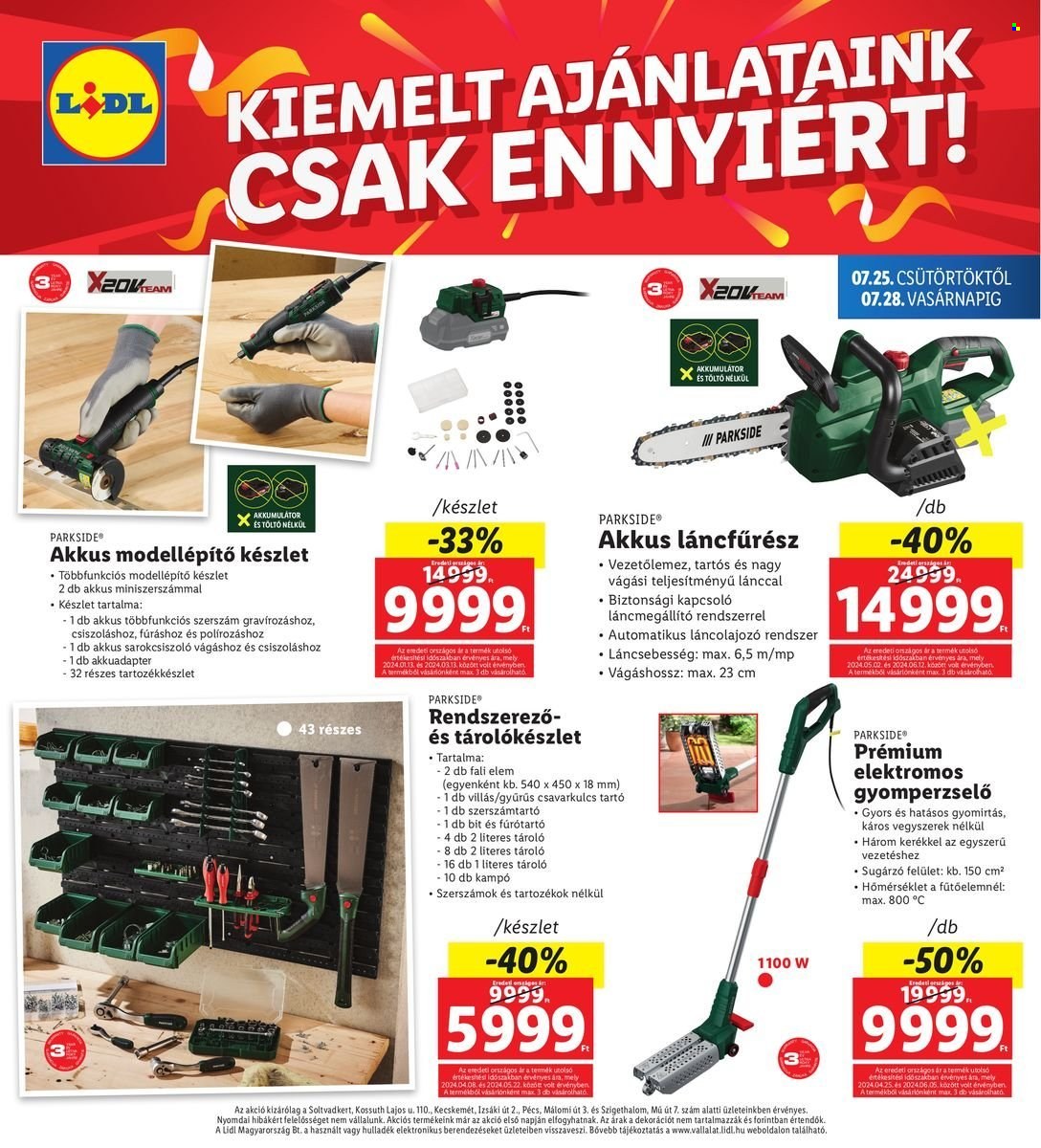 Lidl akciós újságok - 2024.07.25 - 2024.07.28. Oldal 4