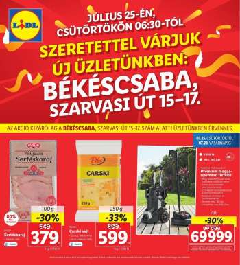 Újság Lidl - 2024.07.25 - 2024.07.28.