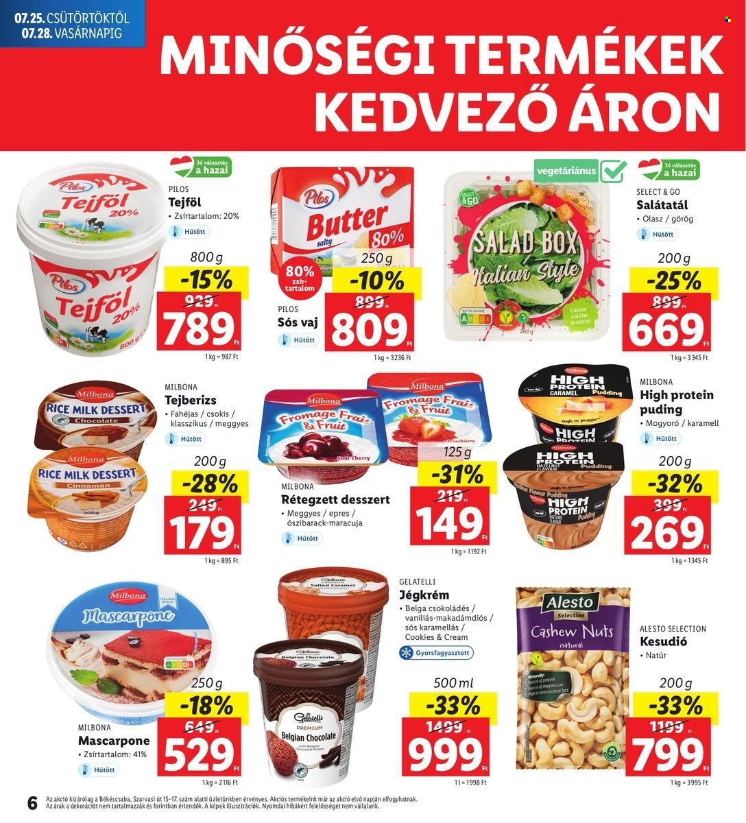 Lidl akciós újságok - 2024.07.25 - 2024.07.28. Oldal 6