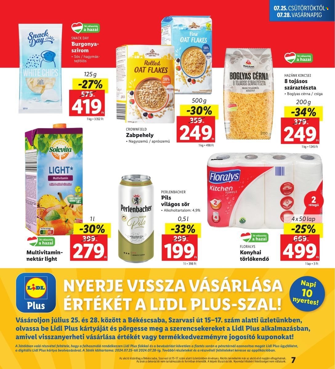Lidl akciós újságok - 2024.07.25 - 2024.07.28. Oldal 7