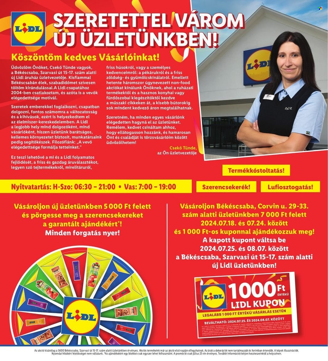 Lidl akciós újságok - 2024.07.25 - 2024.07.28. Oldal 16