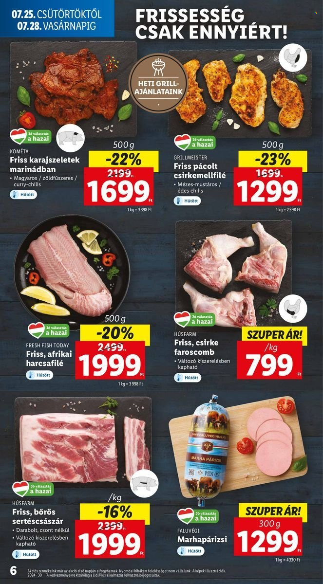 Lidl akciós újságok - 2024.07.25 - 2024.07.31. Oldal 6
