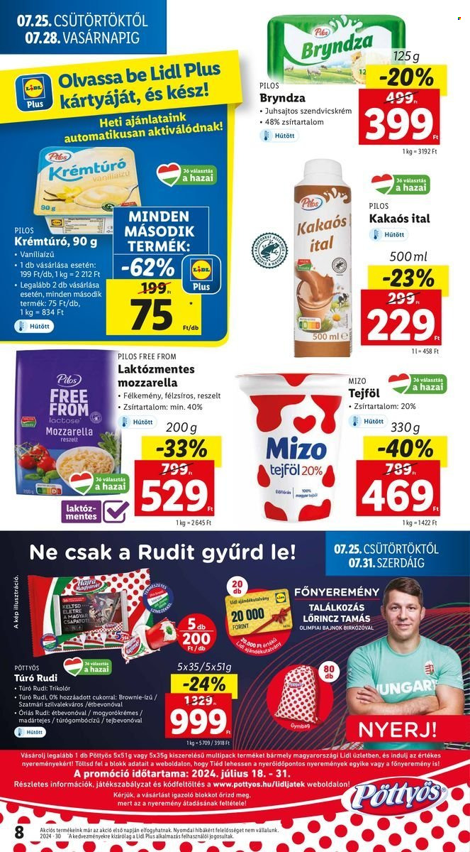 Lidl akciós újságok - 2024.07.25 - 2024.07.31. Oldal 8
