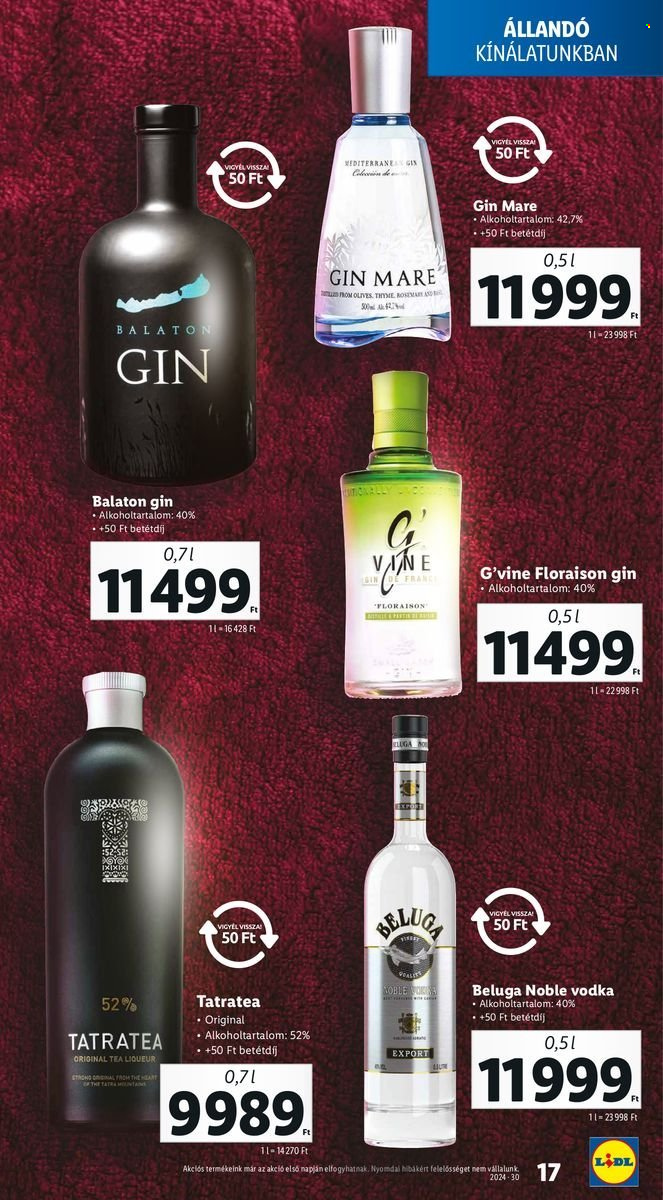Lidl akciós újságok - 2024.07.25 - 2024.07.31. Oldal 17