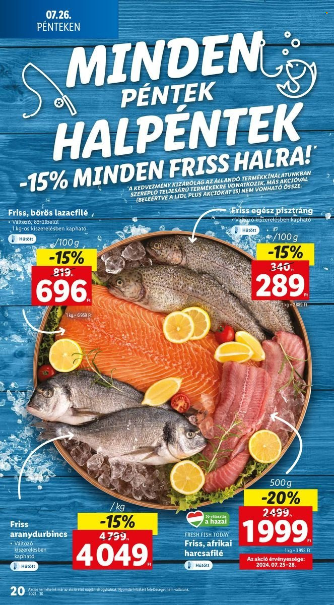 Lidl akciós újságok - 2024.07.25 - 2024.07.31. Oldal 20