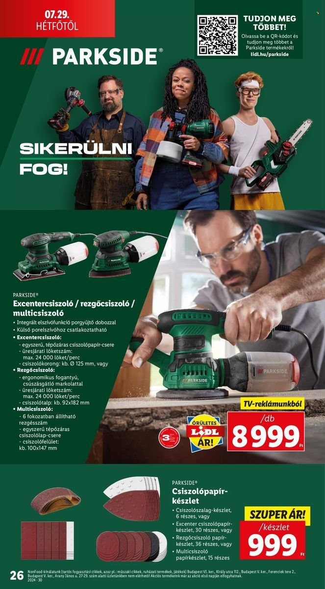 Lidl akciós újságok - 2024.07.25 - 2024.07.31. Oldal 26
