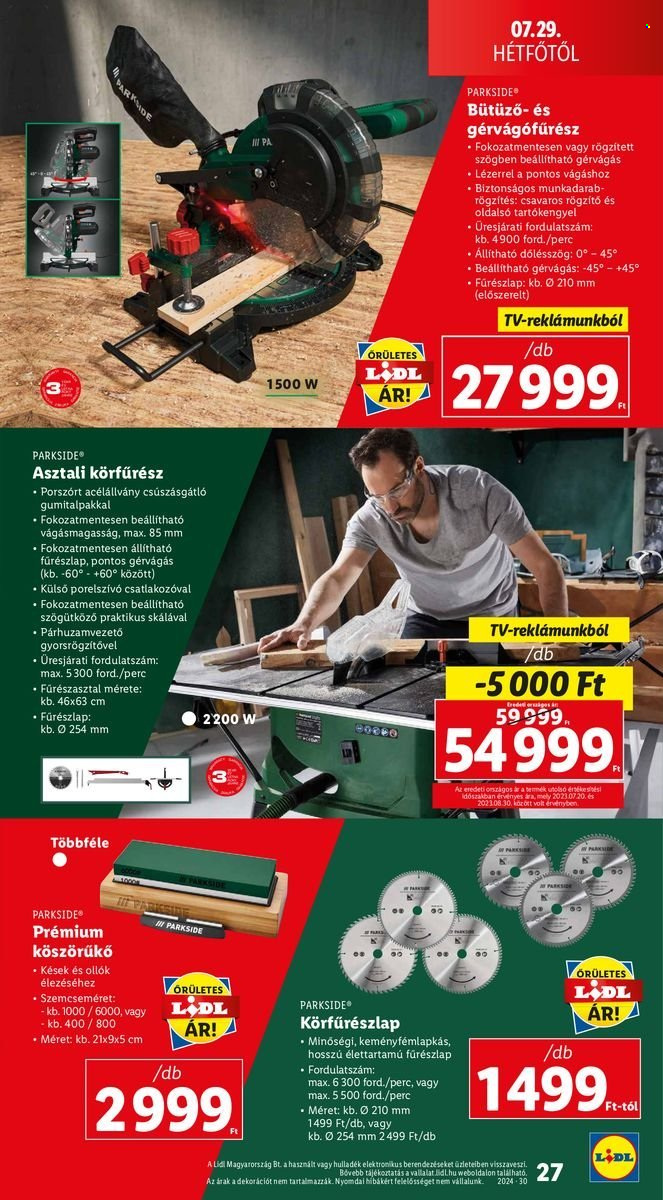 Lidl akciós újságok - 2024.07.25 - 2024.07.31. Oldal 27