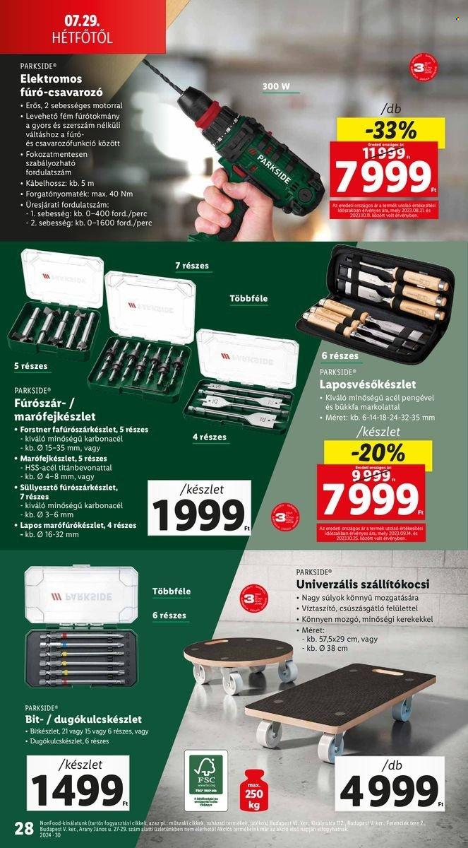 Lidl akciós újságok - 2024.07.25 - 2024.07.31. Oldal 28