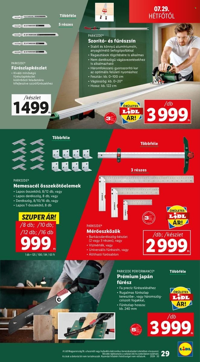 Lidl akciós újságok - 2024.07.25 - 2024.07.31. Oldal 29
