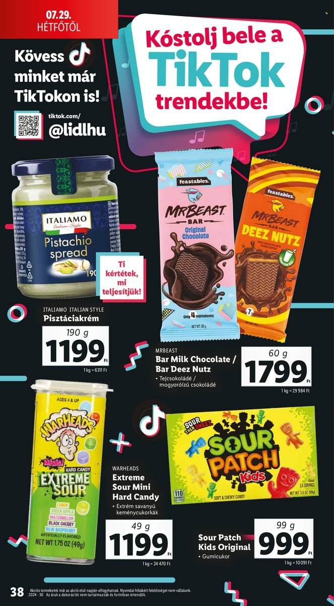 Lidl akciós újságok - 2024.07.25 - 2024.07.31. Oldal 38