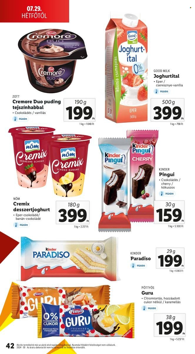 Lidl akciós újságok - 2024.07.25 - 2024.07.31. Oldal 42