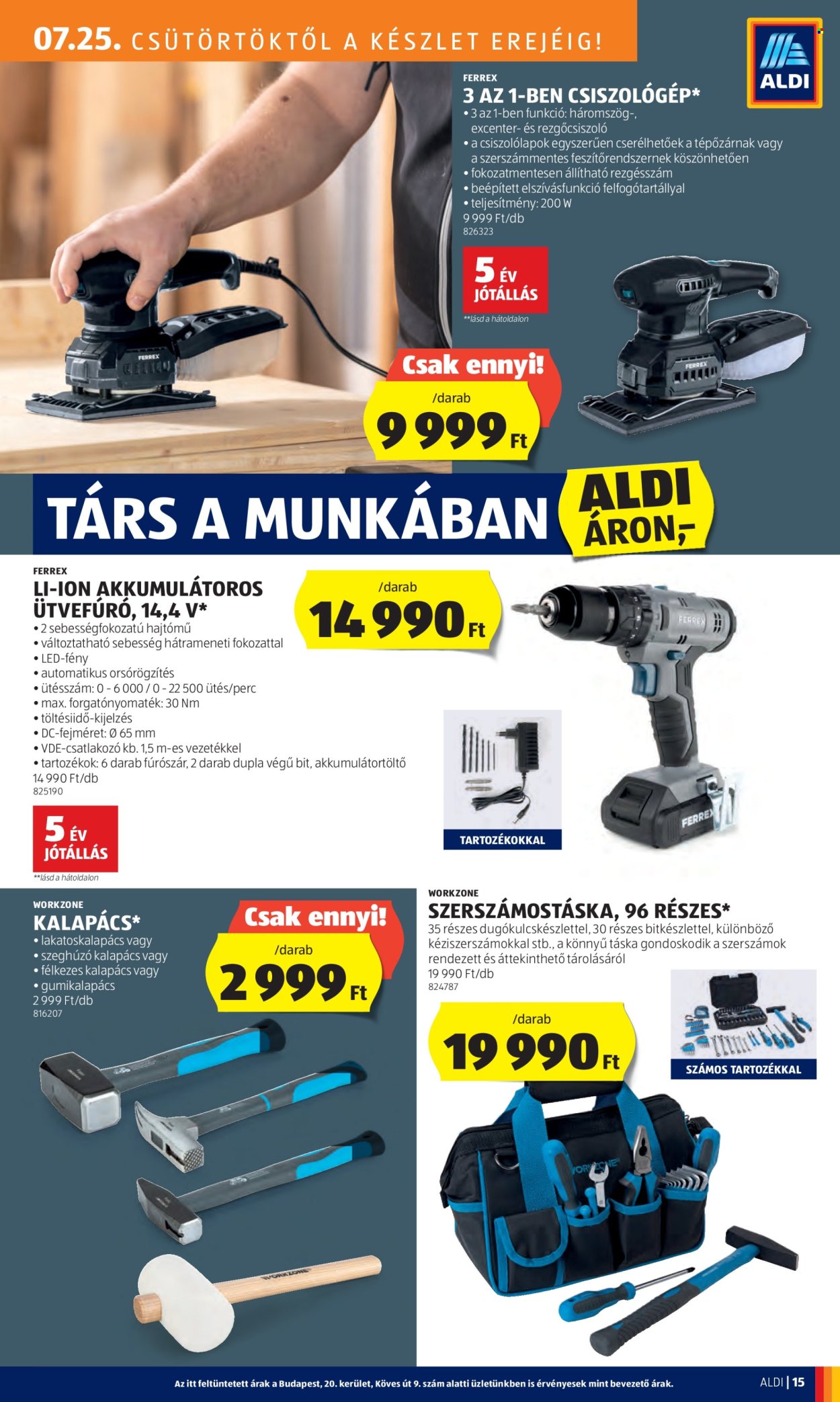 Aldi akciós újságok - 2024.07.25 - 2024.07.31. Oldal 17