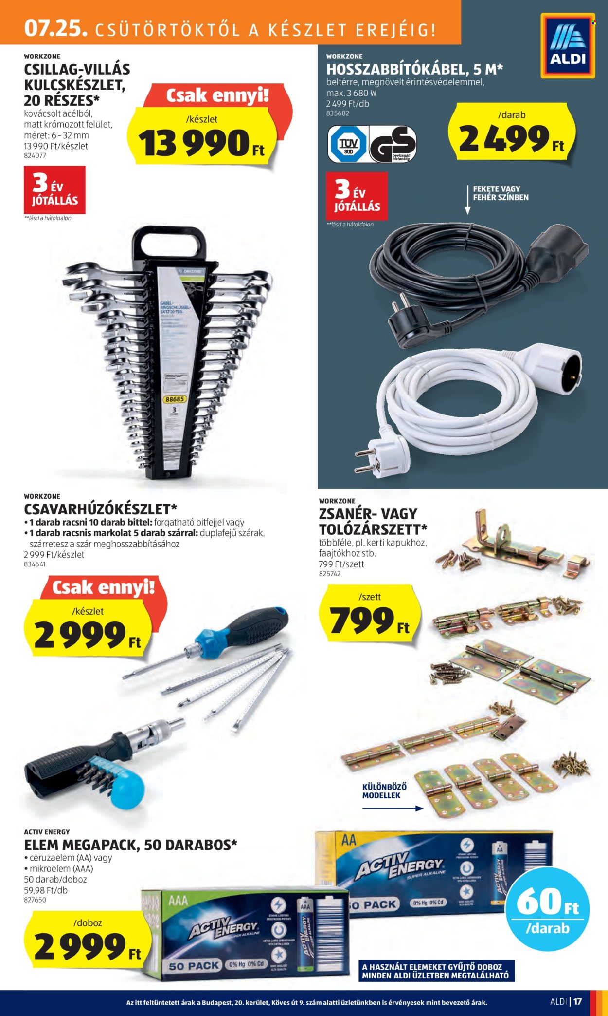Aldi akciós újságok - 2024.07.25 - 2024.07.31. Oldal 19