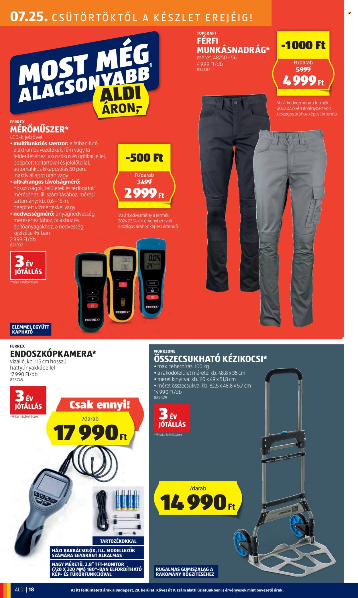 Aldi akciós újságok - 2024.07.25 - 2024.07.31. Oldal 20