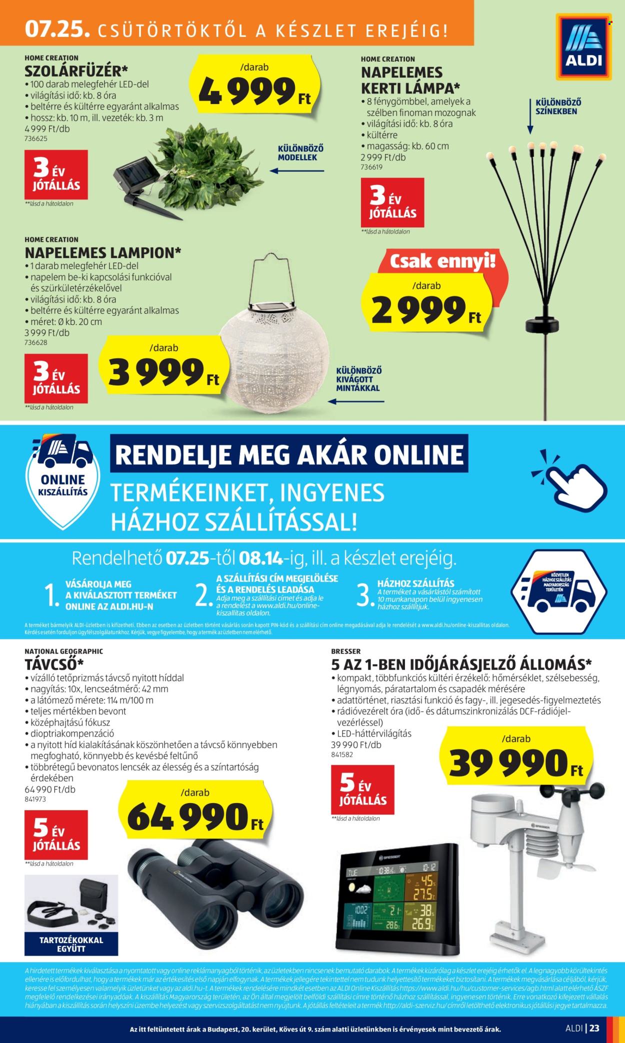 Aldi akciós újságok - 2024.07.25 - 2024.07.31. Oldal 25