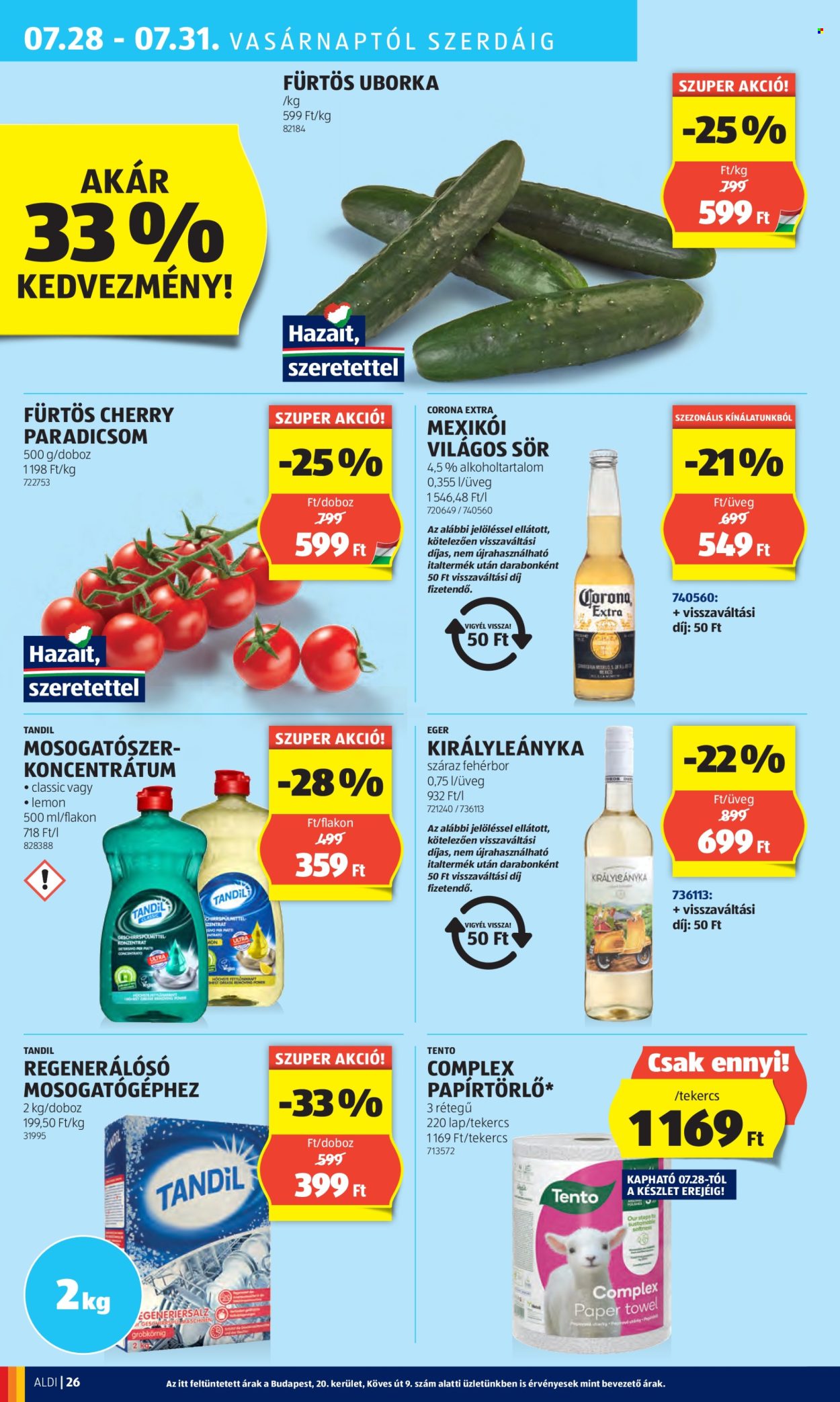 Aldi akciós újságok - 2024.07.25 - 2024.07.31. Oldal 30