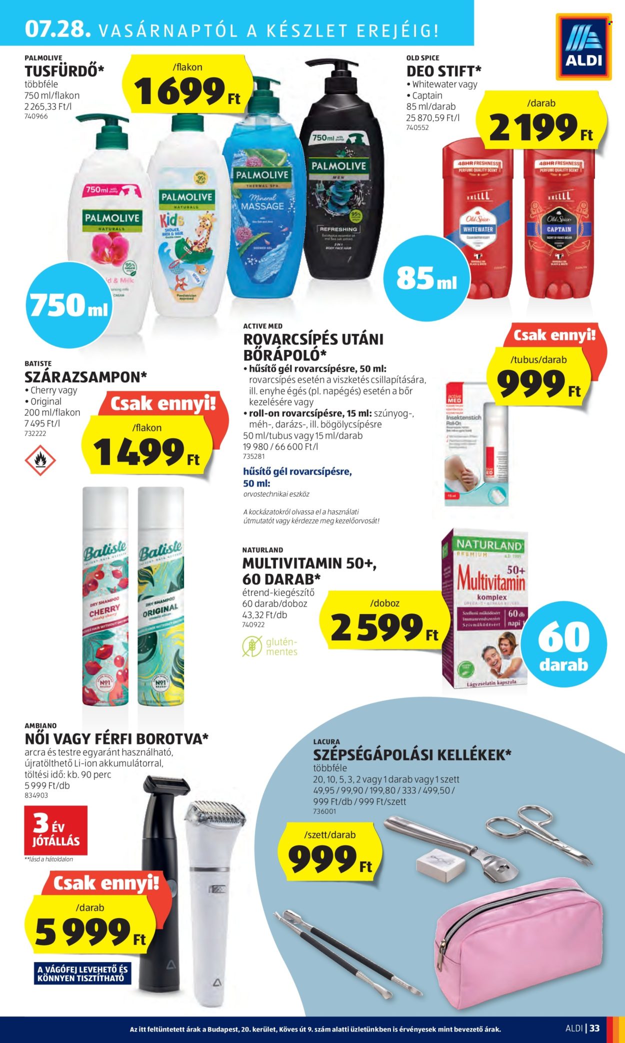 Aldi akciós újságok - 2024.07.25 - 2024.07.31. Oldal 37