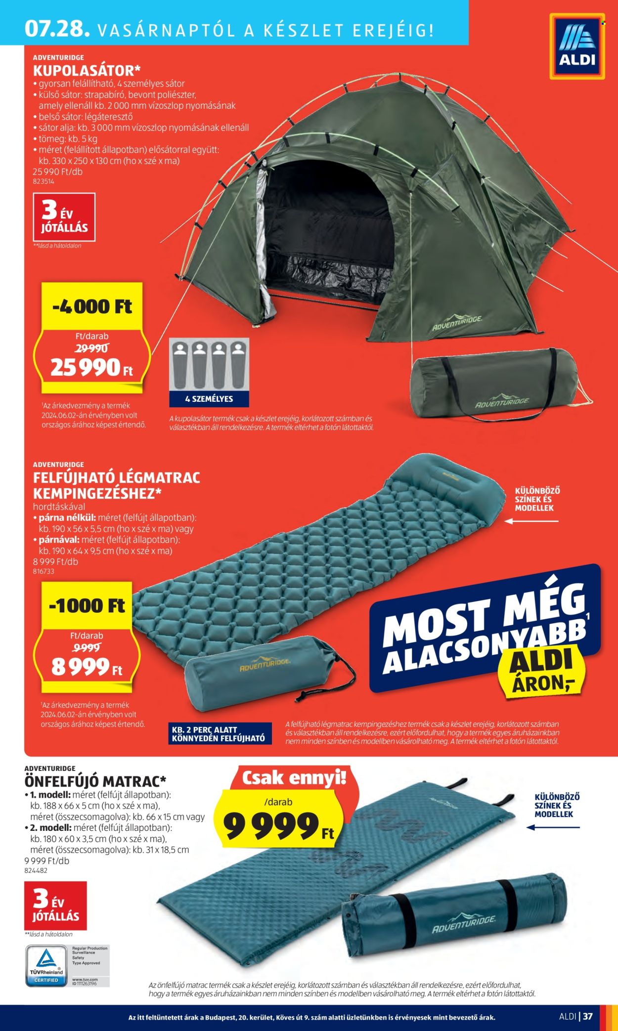 Aldi akciós újságok - 2024.07.25 - 2024.07.31. Oldal 41