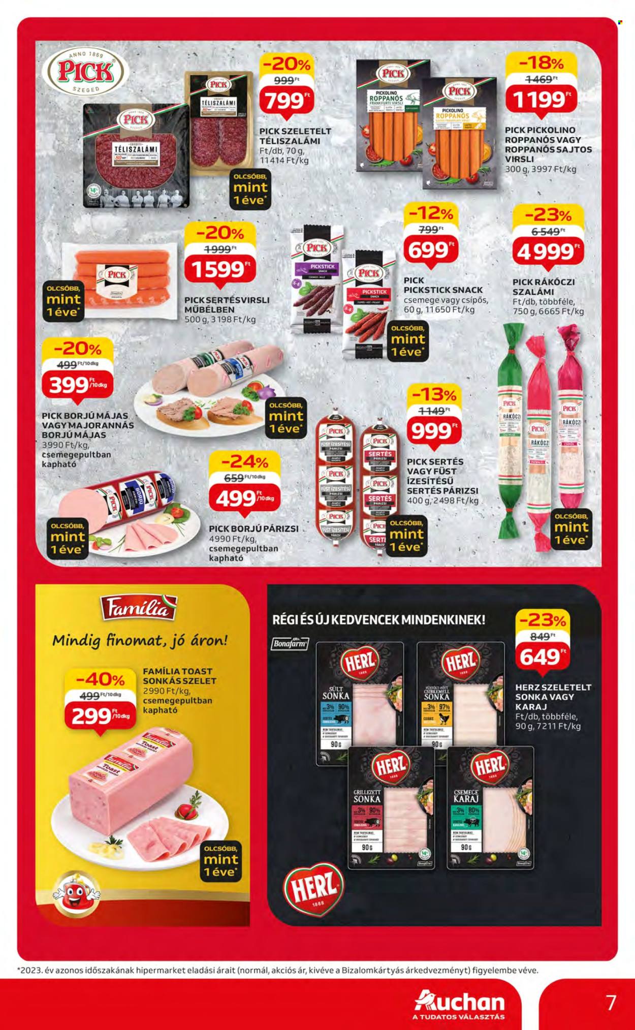 Auchan akciós újságok - 2024.07.25 - 2024.07.31. Oldal 7