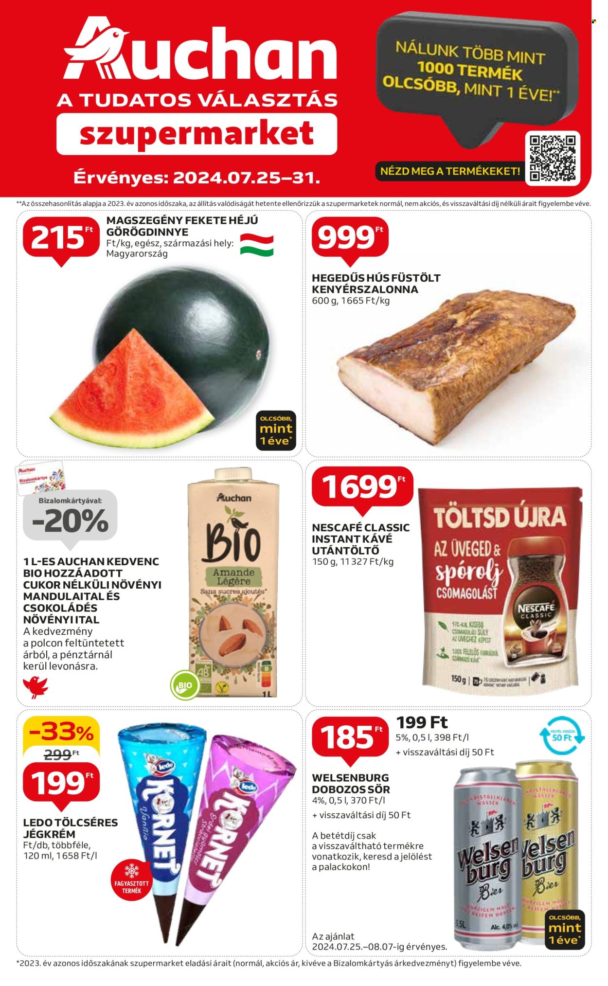 Auchan akciós újságok - 2024.07.25 - 2024.07.31. Oldal 1