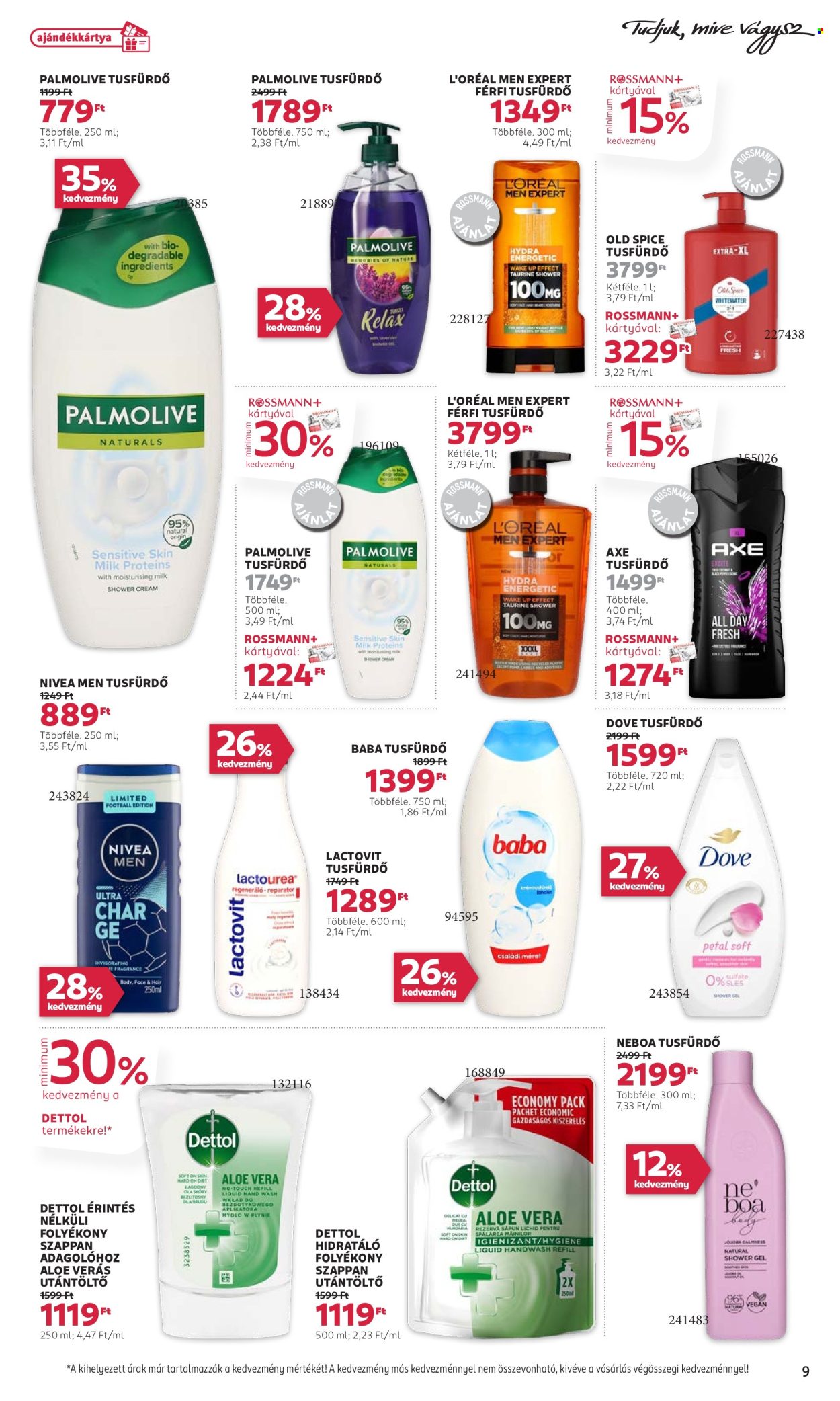 Rossmann akciós újságok - 2024.07.29 - 2024.08.09. Oldal 9