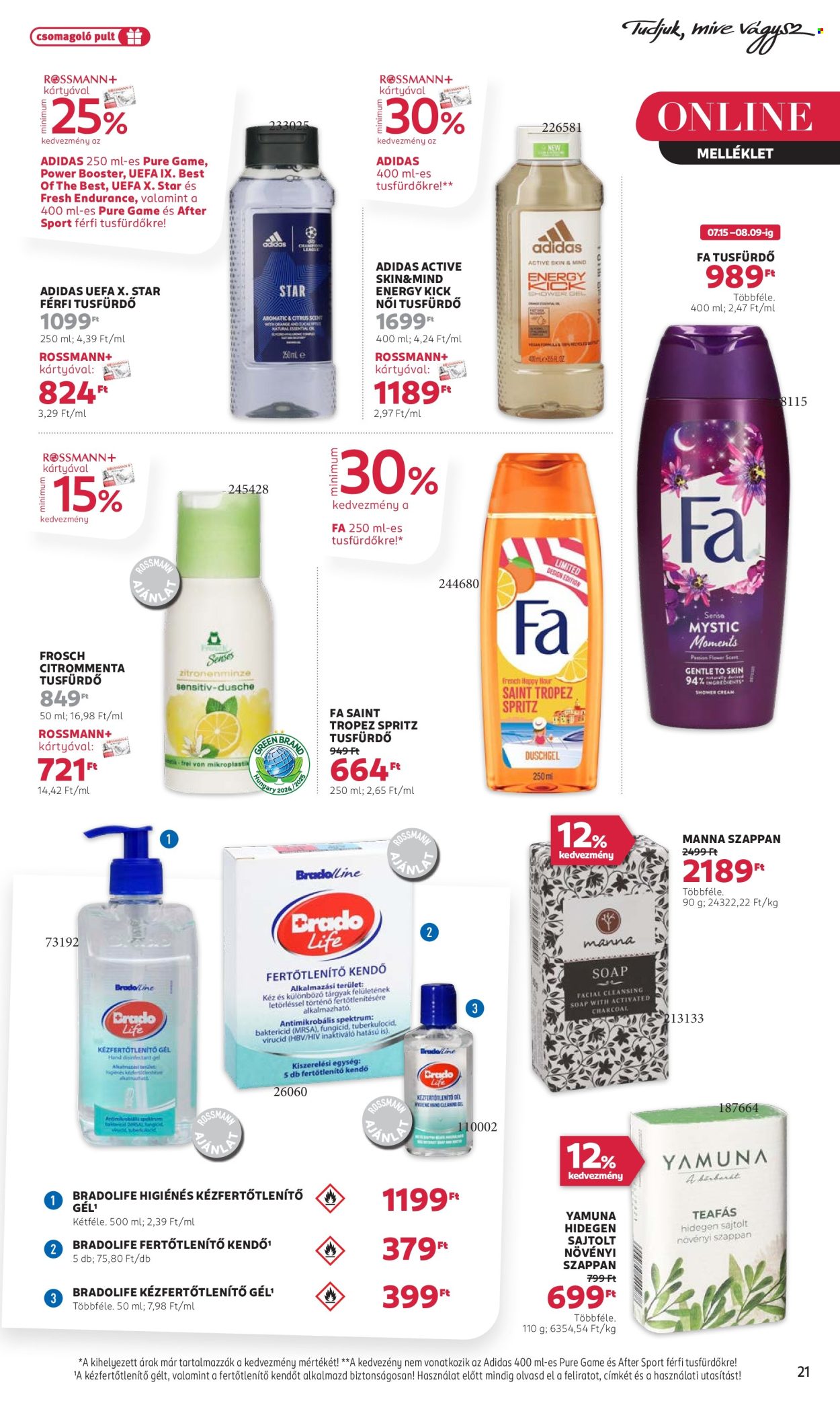 Rossmann akciós újságok - 2024.07.29 - 2024.08.09. Oldal 23