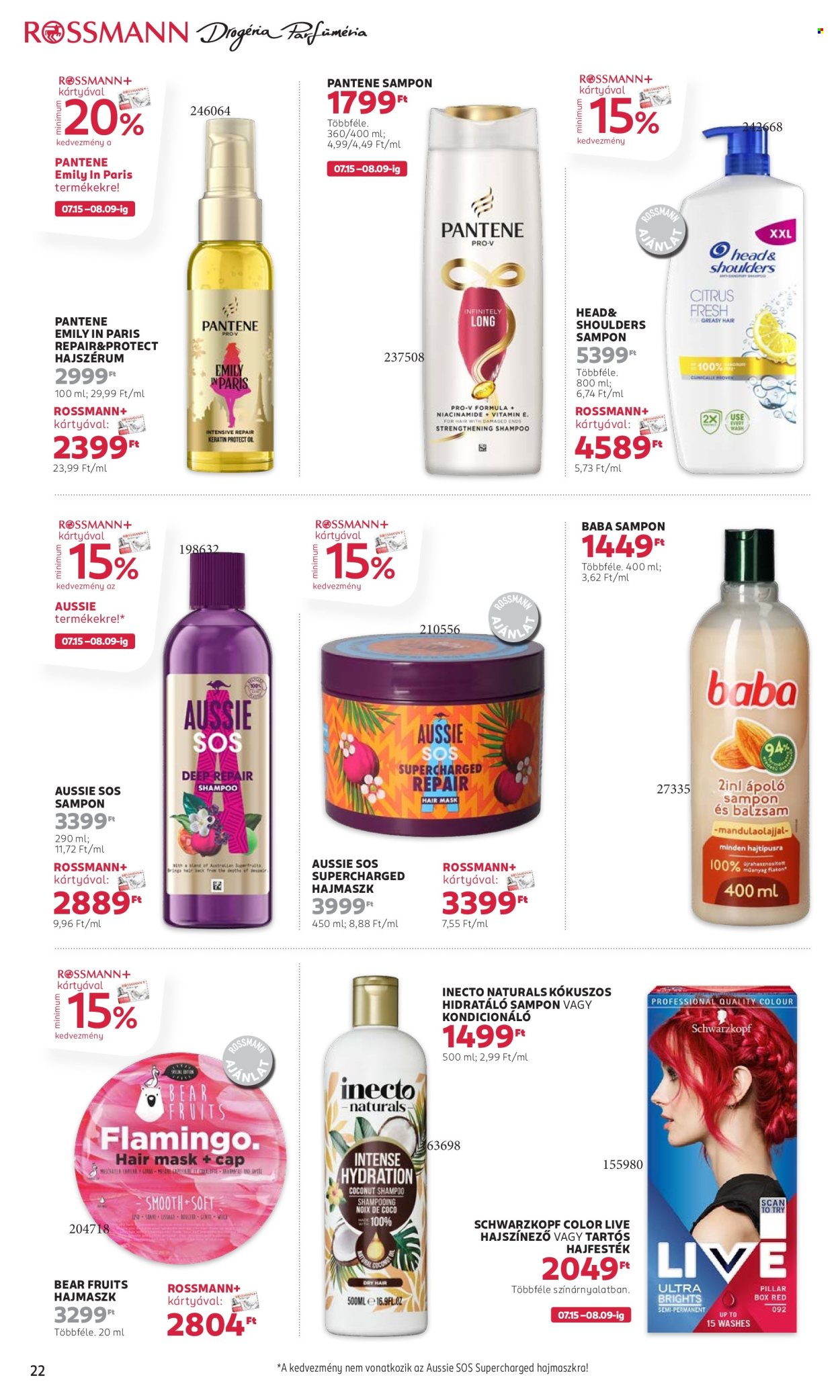 Rossmann akciós újságok - 2024.07.29 - 2024.08.09. Oldal 24