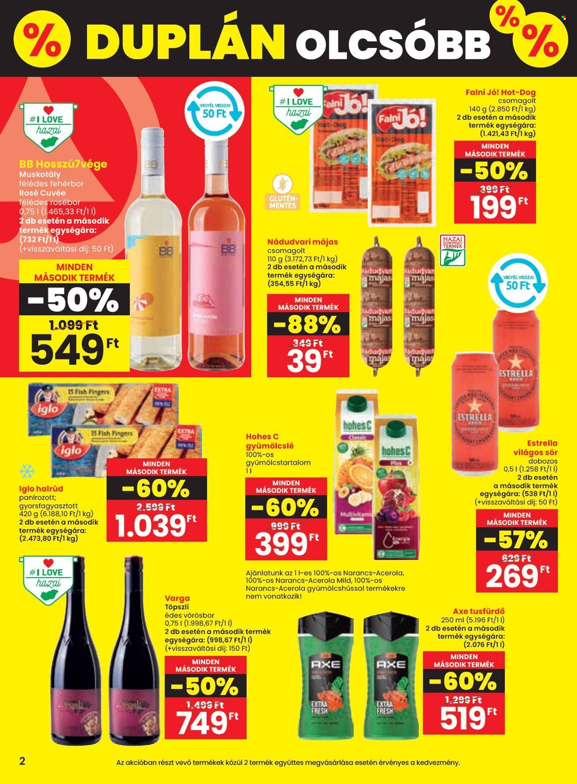 SPAR akciós újságok - 2024.08.01 - 2024.08.08. Oldal 2