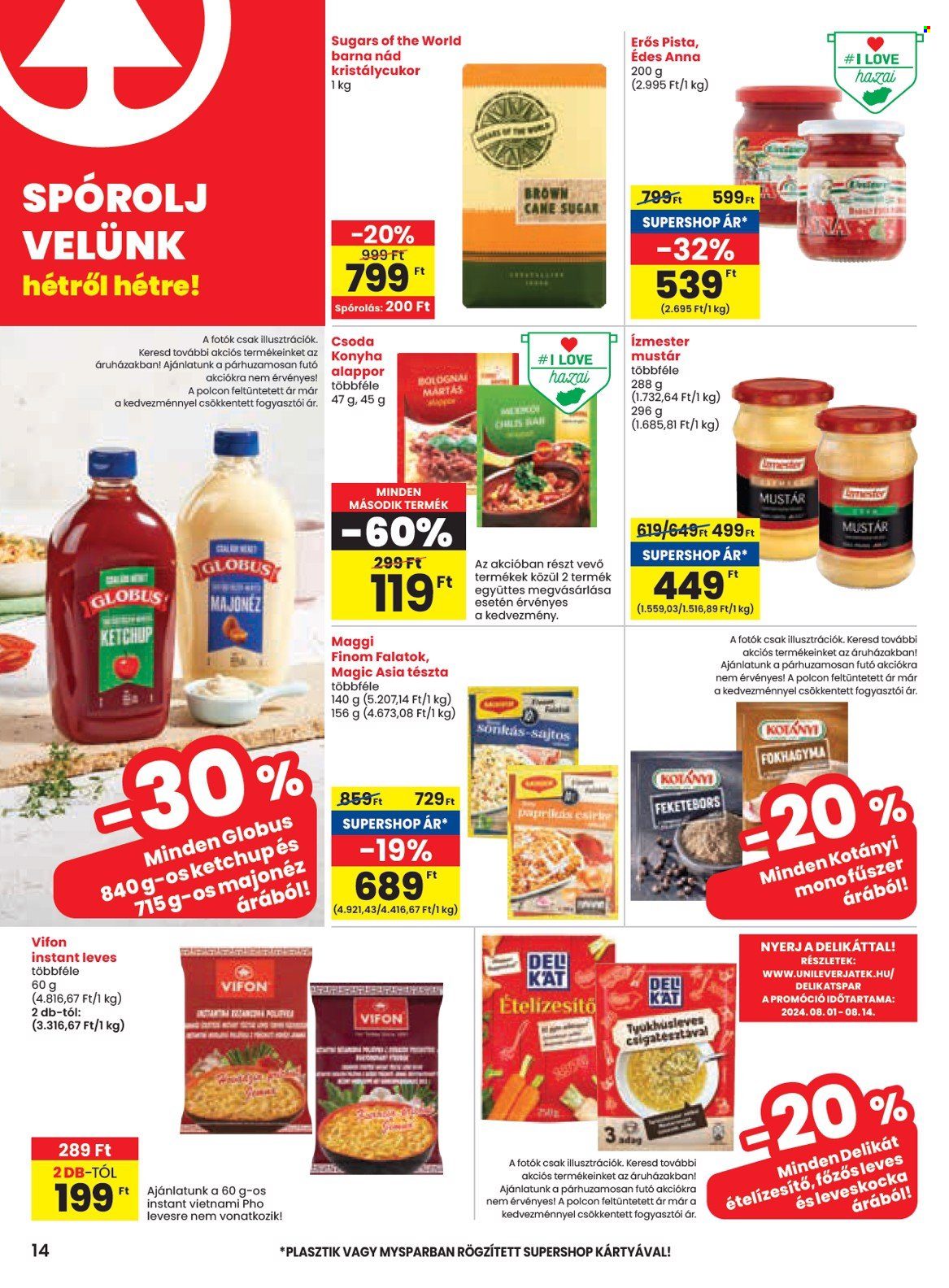SPAR akciós újságok - 2024.08.01 - 2024.08.08. Oldal 14