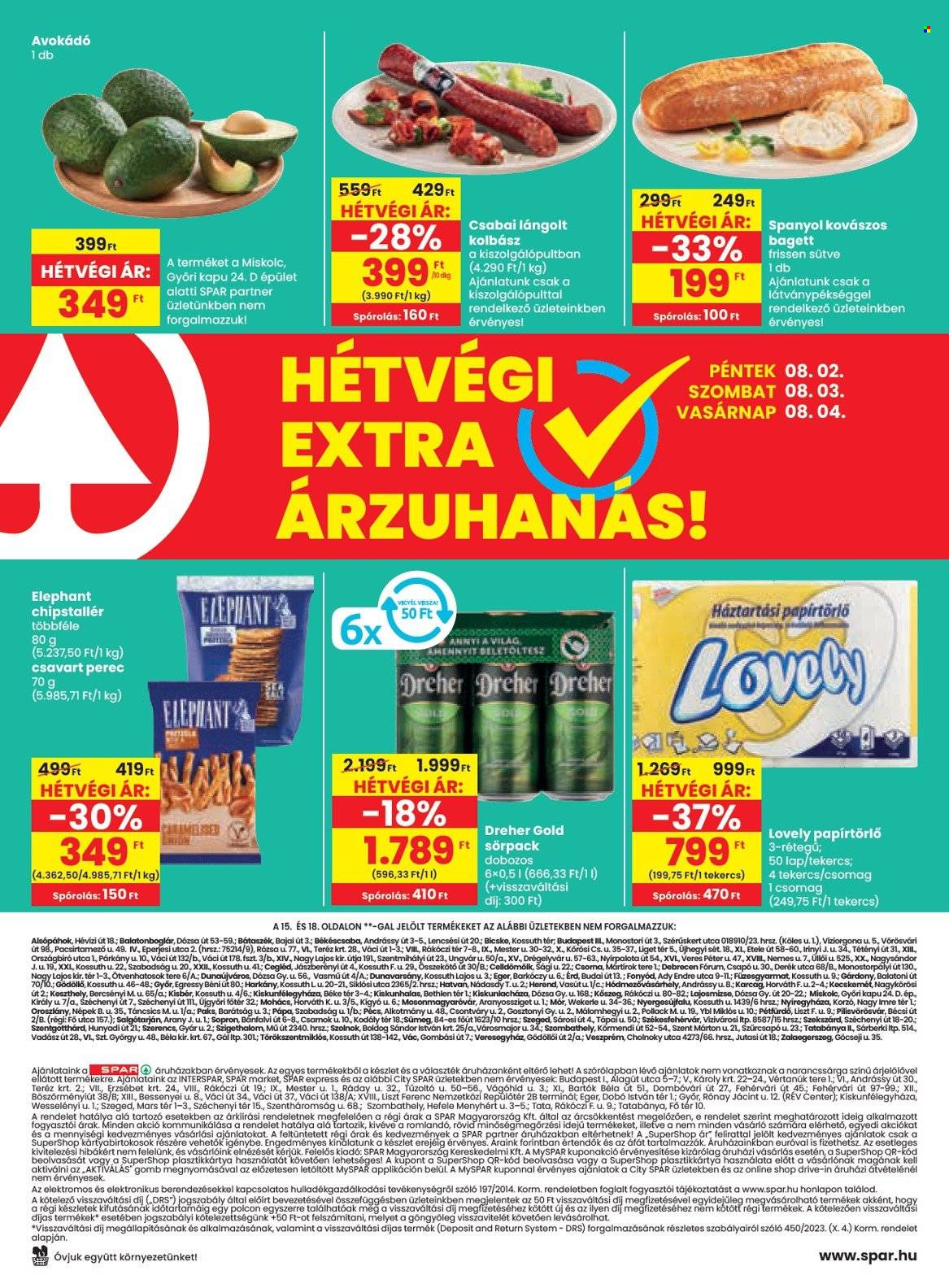 SPAR akciós újságok - 2024.08.01 - 2024.08.08. Oldal 20