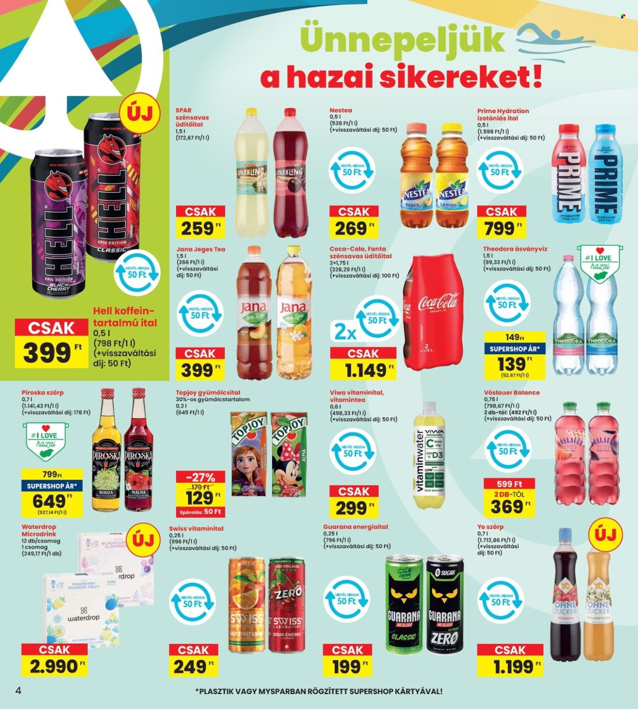 INTERSPAR akciós újságok - 2024.08.01 - 2024.08.07. Oldal 4