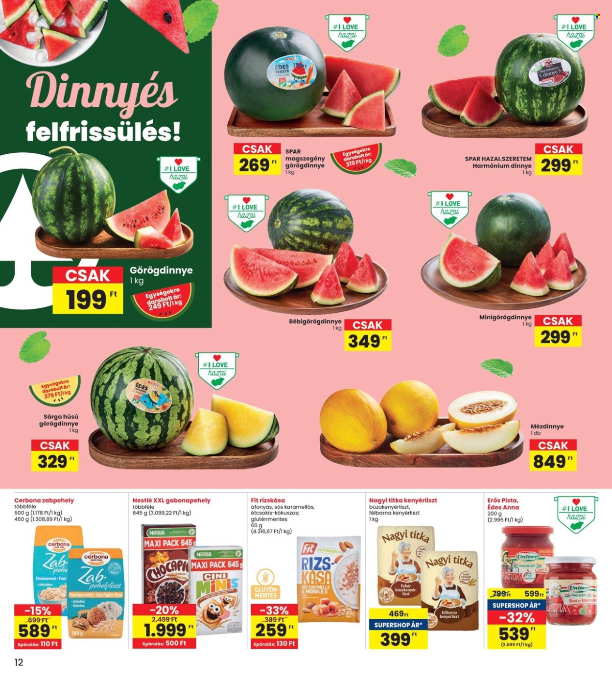 INTERSPAR akciós újságok - 2024.08.01 - 2024.08.07. Oldal 12