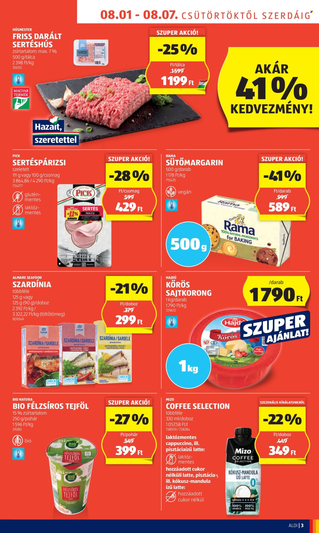Aldi akciós újságok - 2024.08.01 - 2024.08.08. Oldal 3