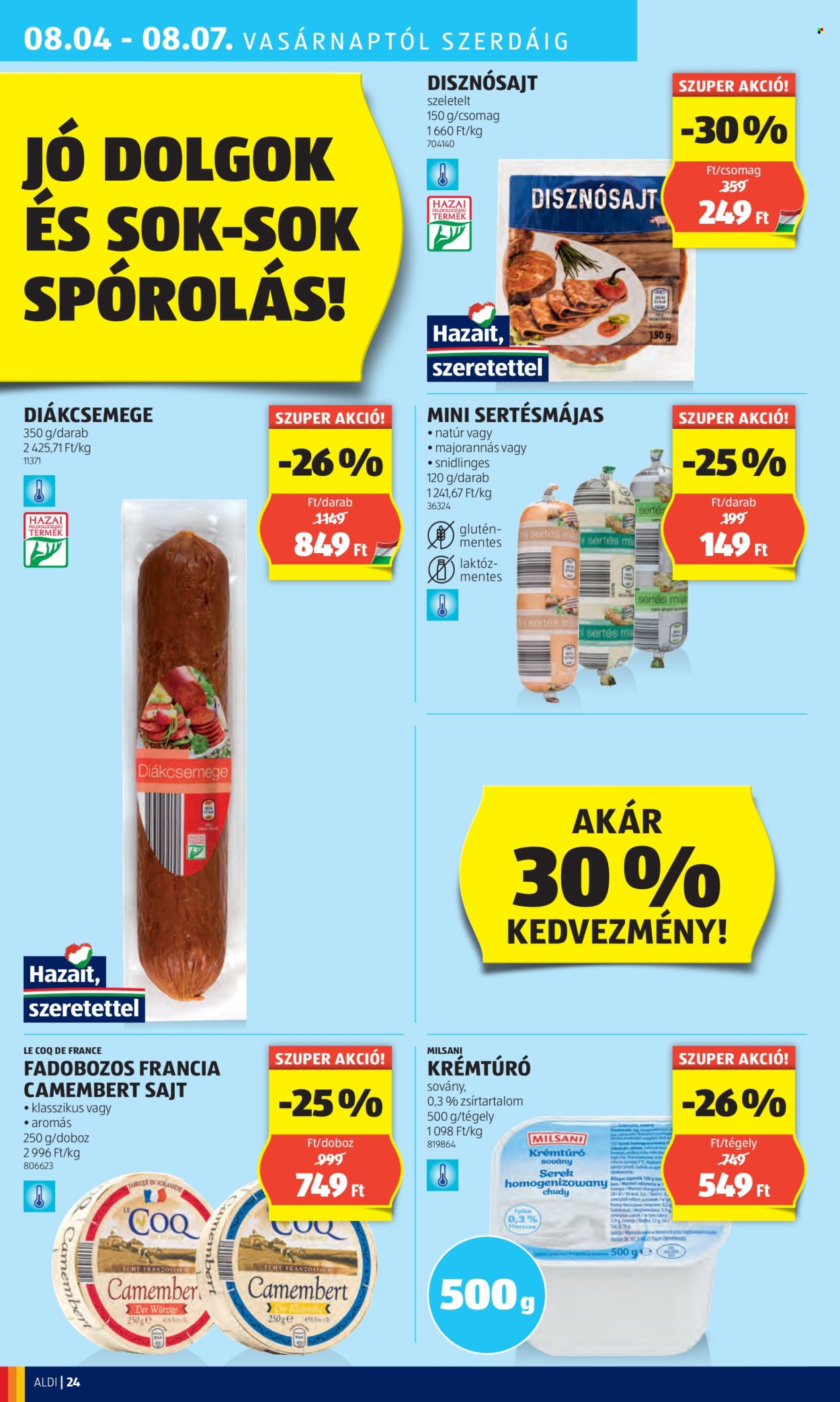 Aldi akciós újságok - 2024.08.01 - 2024.08.08. Oldal 28