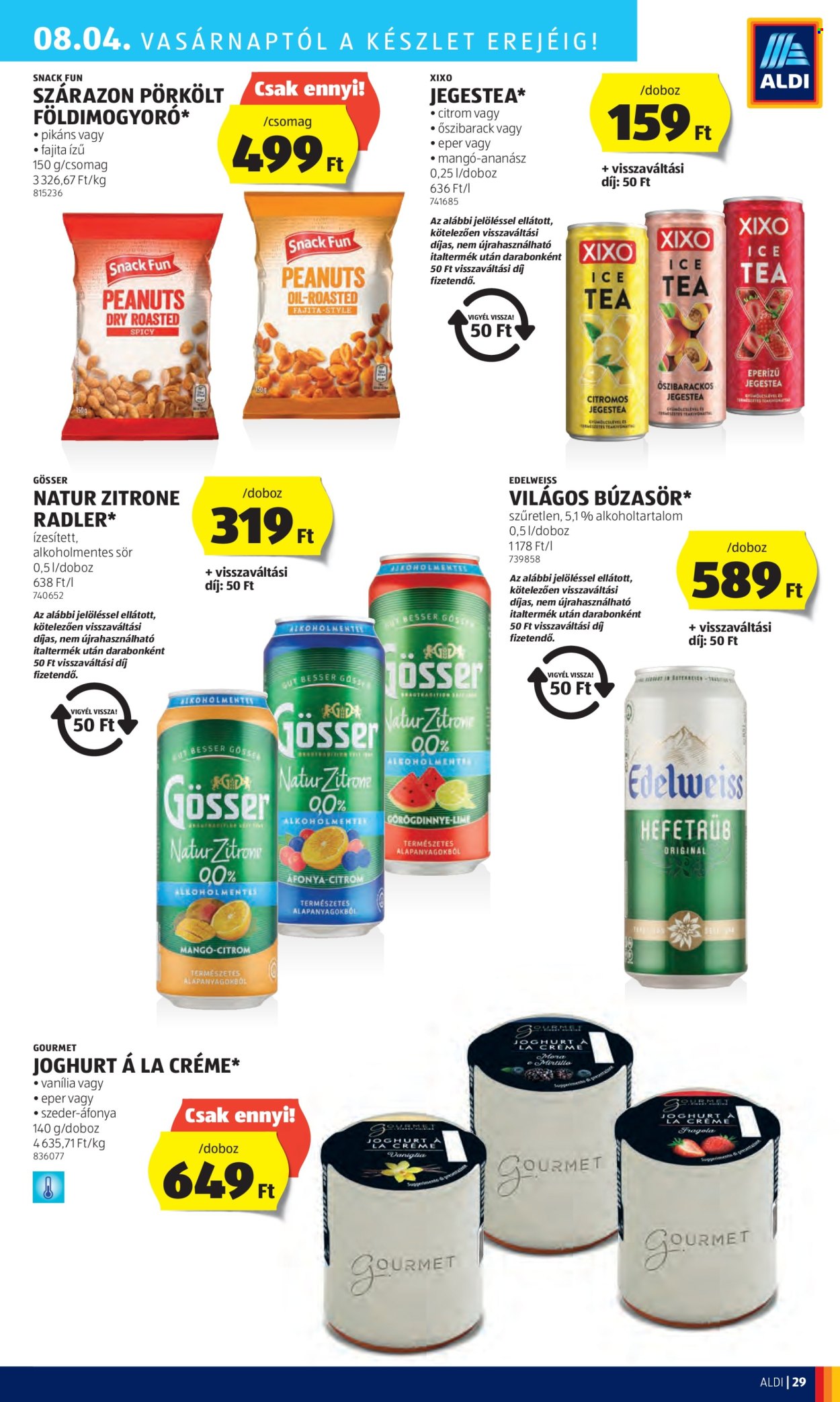 Aldi akciós újságok - 2024.08.01 - 2024.08.08. Oldal 33
