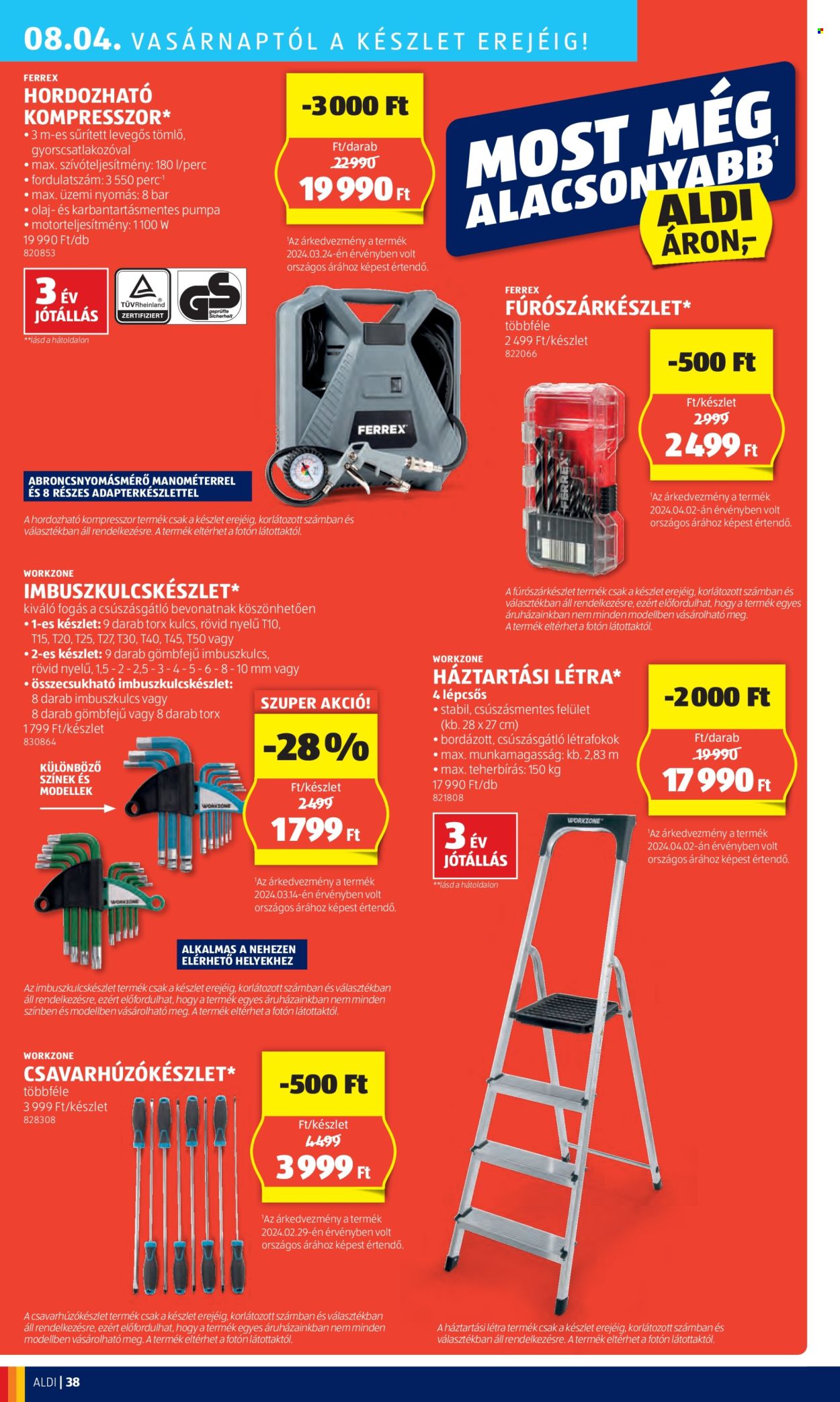 Aldi akciós újságok - 2024.08.01 - 2024.08.08. Oldal 42
