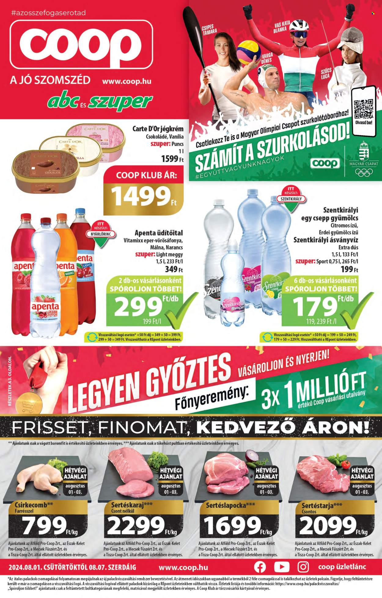 Coop akciós újságok - 2024.08.01 - 2024.08.07. Oldal 1
