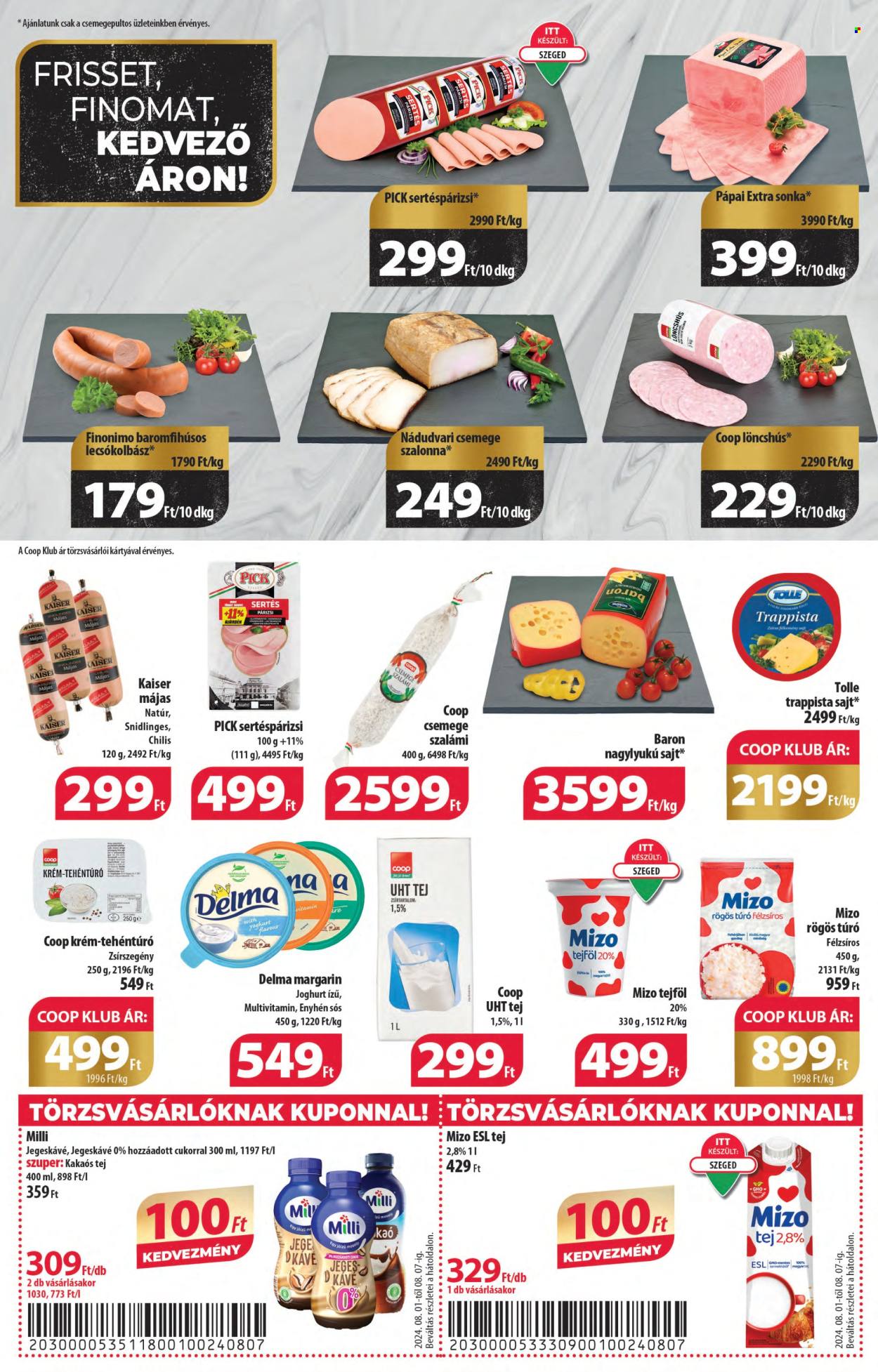 Coop akciós újságok - 2024.08.01 - 2024.08.07. Oldal 2