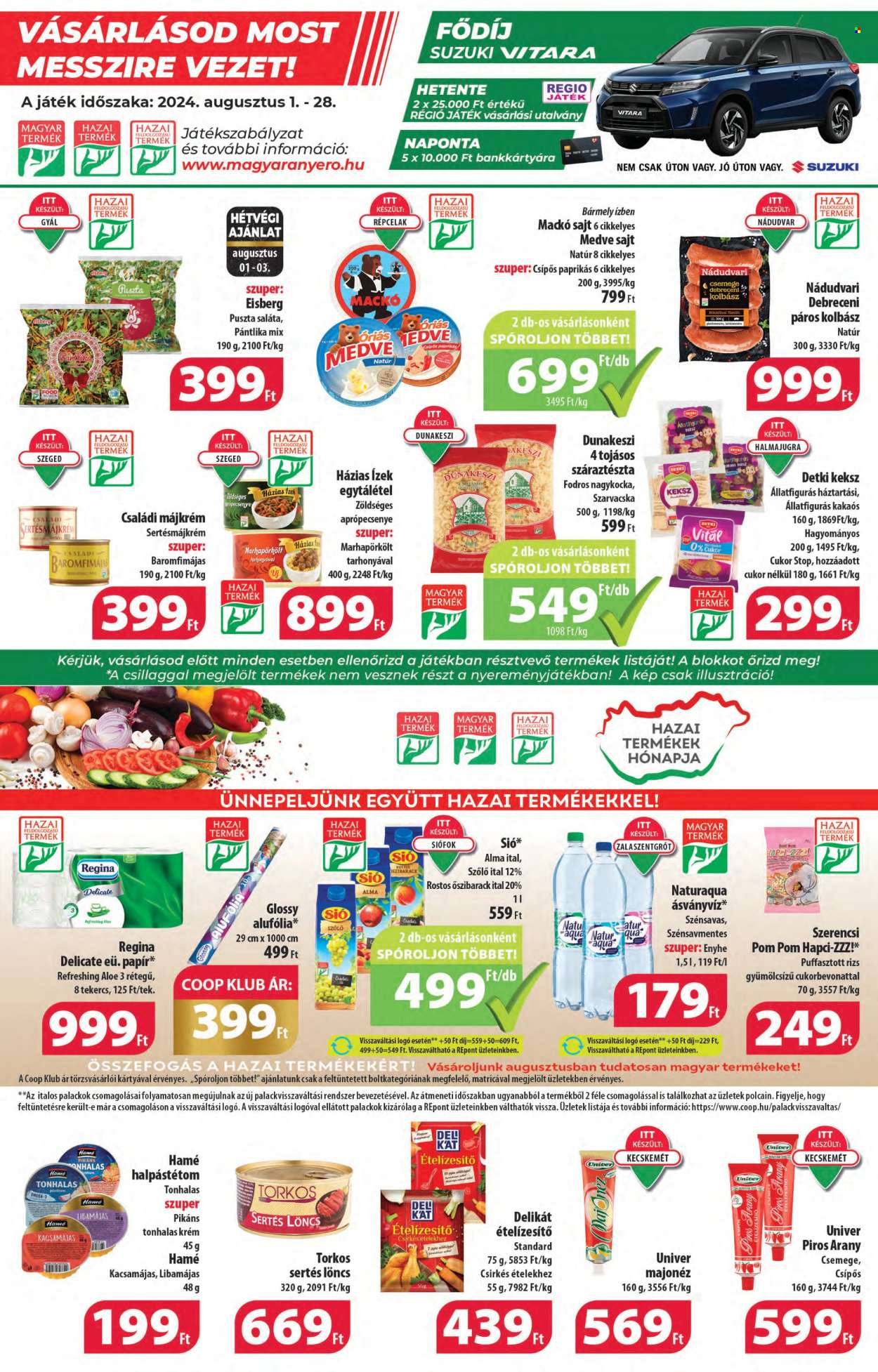 Coop akciós újságok - 2024.08.01 - 2024.08.07. Oldal 4
