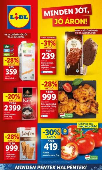 Újság Lidl - 2024.08.01 - 2024.08.07.