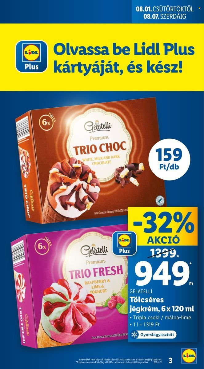 Lidl akciós újságok - 2024.08.01 - 2024.08.07. Oldal 3