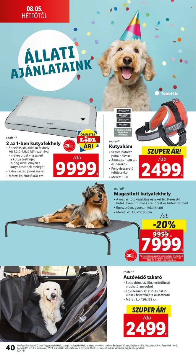 Lidl akciós újságok - 2024.08.01 - 2024.08.07. Oldal 40