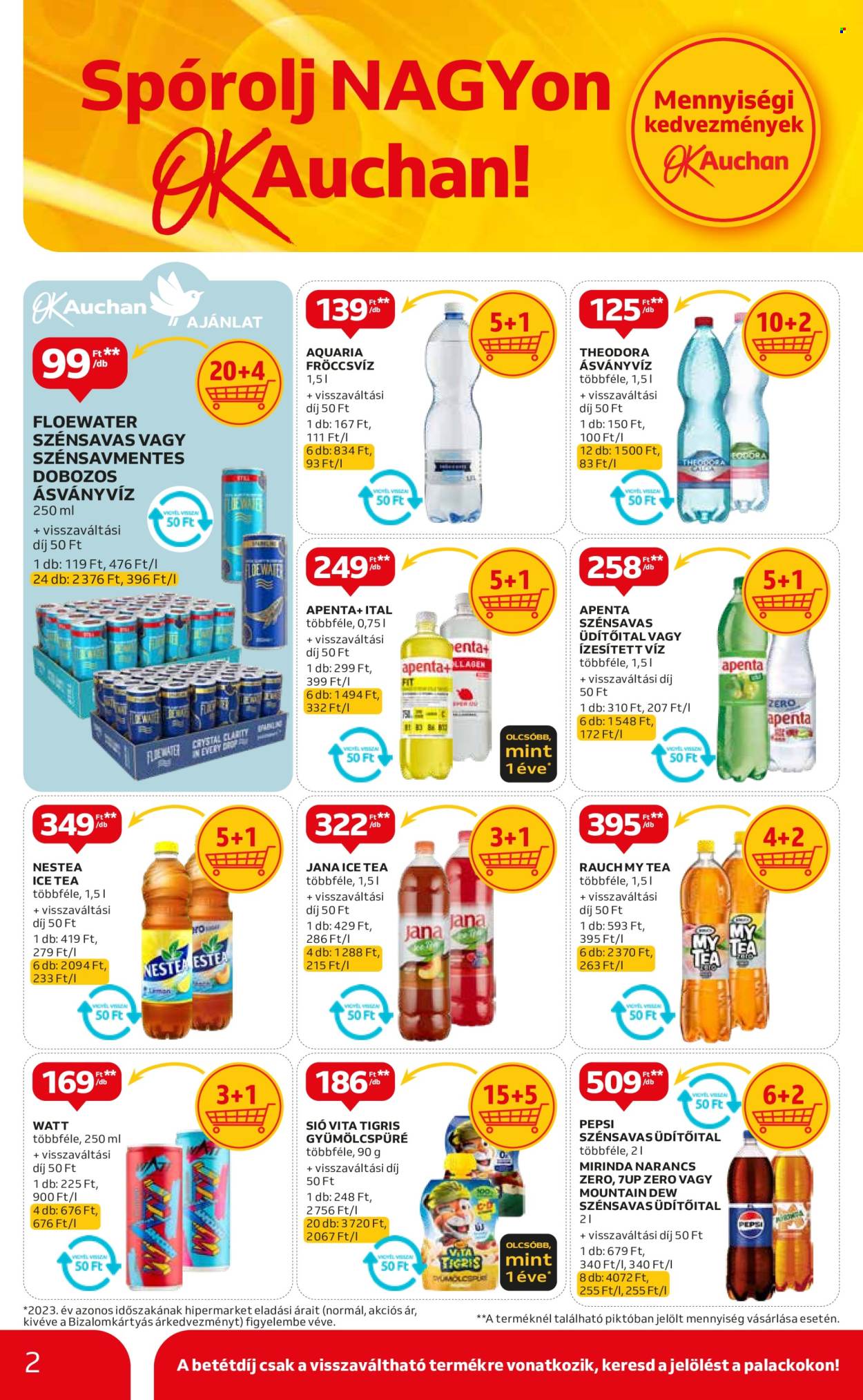 Auchan akciós újságok - 2024.08.01 - 2024.08.21. Oldal 2