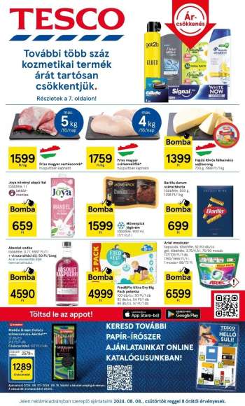 Újság TESCO - 2024.08.08 - 2024.08.14.