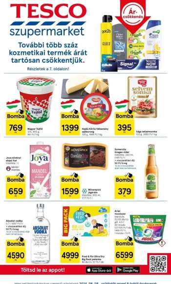 Újság TESCO - 2024.08.02 - 2024.08.14.