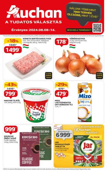 Újság Auchan - 2024.08.01 - 2024.08.08.
