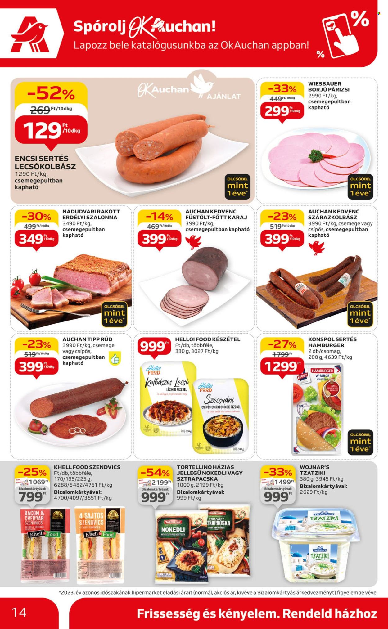 Auchan akciós újságok - 2024.08.08 - 2024.08.14. Oldal 14
