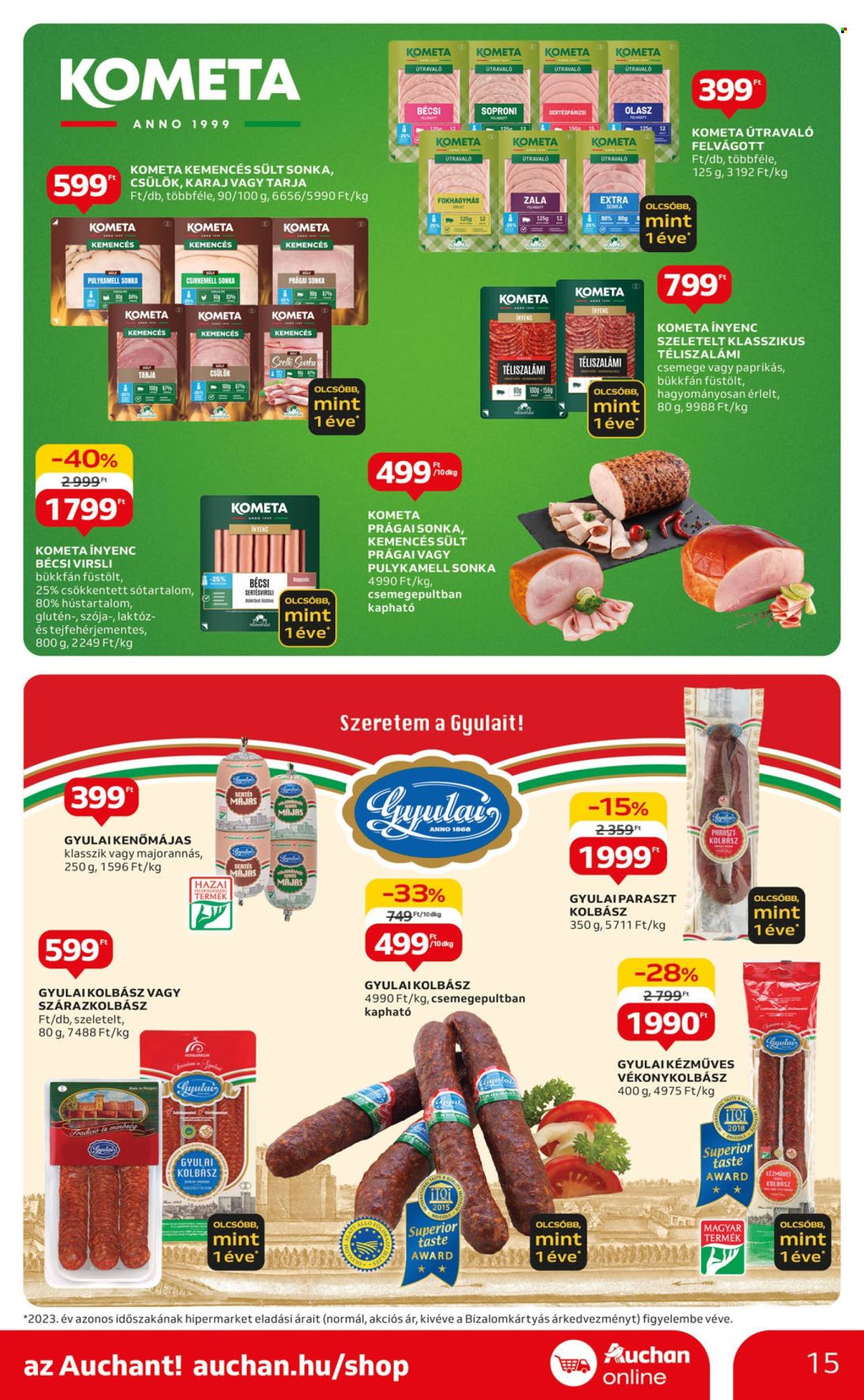Auchan akciós újságok - 2024.08.08 - 2024.08.14. Oldal 15